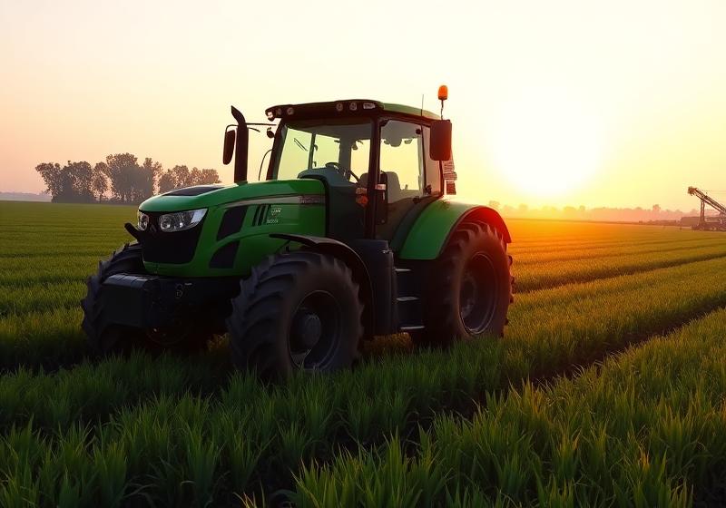Agriculture sector served by Green Star Industry — LPG, lubricants and greases