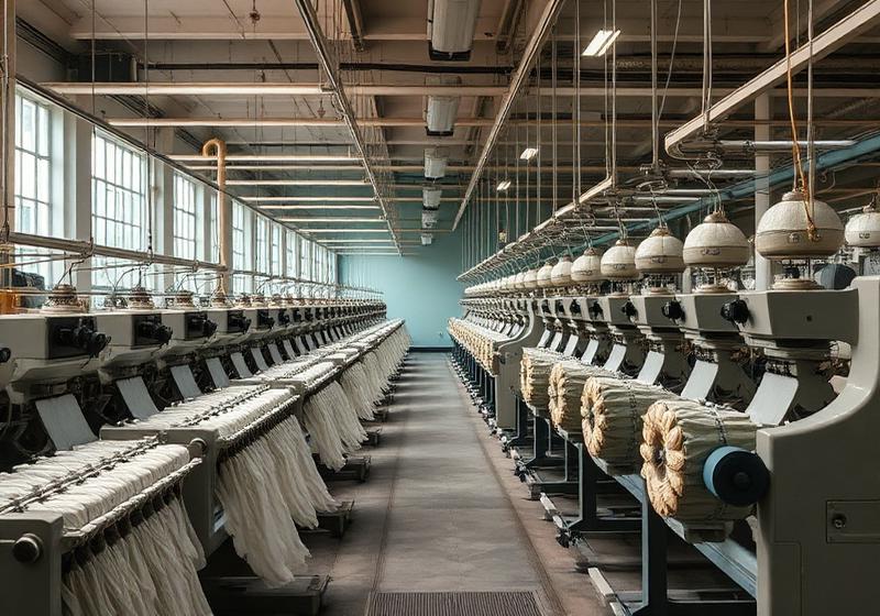 Textile Industry sector served by Green Star Industry — LPG, lubricants and greases