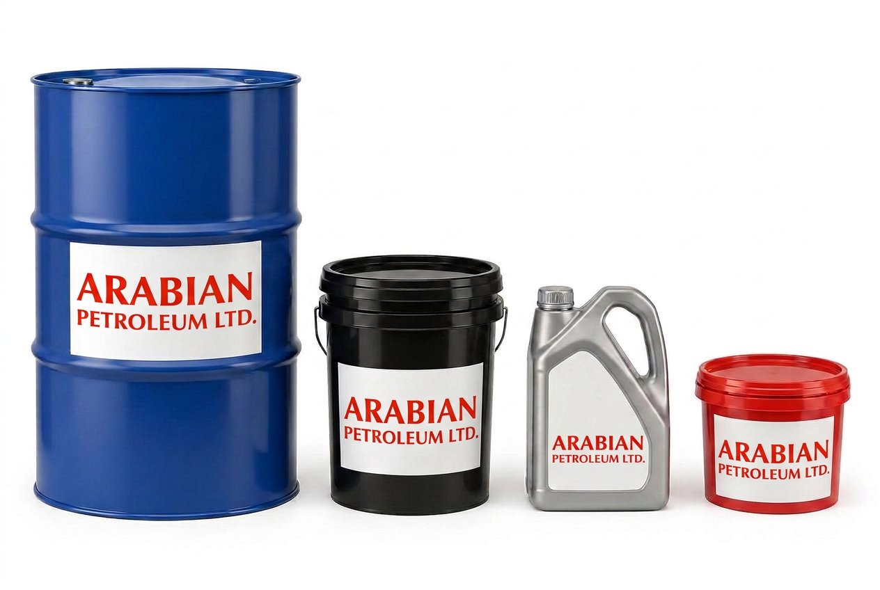 Industrial lubricant drums, pails and cans